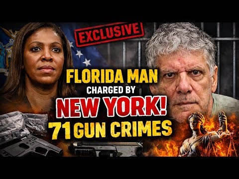 Florida Man Faces 71 Gun Charges… From a State He’s Never Been To