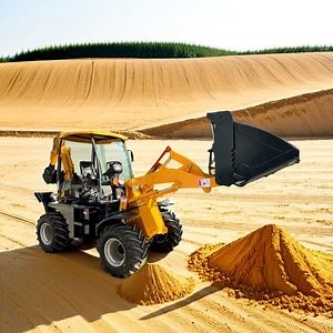 [Hot Item] High Efficency 4X4 Mini Excavator Backhoe for Construction Projects Backhoe Loader
