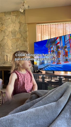 Cheyenna Clearbrook Flink on Instagram: "Watching my little CODA (Child of Deaf Adults) grow up is a front-row seat to a world most hearing kids and even their parents will never experience. She learns to communicate with her hands before she even fully talks with her voice, knows how to read expressions and gestures that others might miss, and comes up with creative ways to get our attention when she’s in a noisy room. Her days are filled with experiences that are completely unique: signing alo