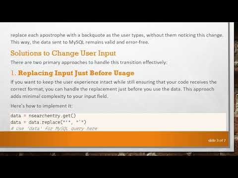 Effective Ways to Change Apostrophe Input to Backquote in Python Entry Boxes