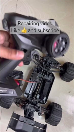 1/16 scale rc car / left right servo replacement /video/ #creative #rccar #craft