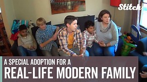 Special adoption for a real-life modern family