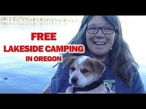 FREE Camping LAKESIDE on Klammath Lake