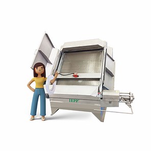 [Hot Item] Animal Manure Dewater Machine Biogas Slurry Inclined Solid Liquid Separator