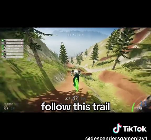 Descenders gameplay on TikTok