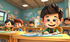 Kids Classroom Cartoon Images – Browse 154,529 Stock Photos, Vectors, and Video