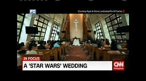 23K views · 247 reactions | IN FOCUS: A 'Star Wars' wedding #TheSource www.cnn.ph | NewsWatch Plus Philippines | Facebook