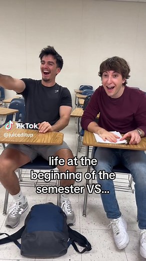College Semester Survival: Beginning vs. End