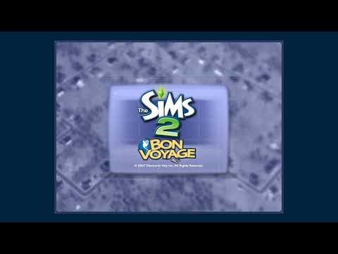 Start Up: Loading Sequence, Title Screen, Main Menu — The Sims 2 Bon Voyage (Windows) — Audio