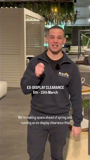Ex Display Clearance Sale, 5th-15th March | Suns Lifestyle
