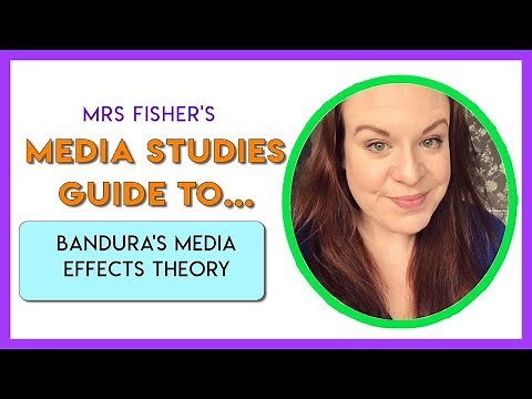 Media Studies - Bandura's Media Effects Theory - Simple Guide For Students & Teachers