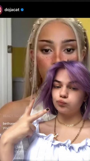 Ignore my amazon wig 🤦🏻‍♀️ I just wanna be Doja #fyp #makeup #grwm