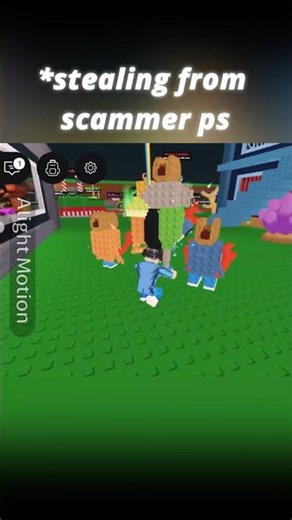 stealing from scammer private server #roblox #robloxedit #stealabrainrot #sammy