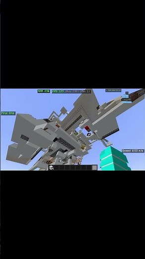 This is how u can get orbital cannon without mods #minecraft