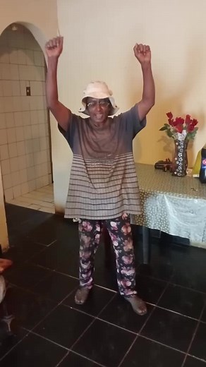 Fun Dance in Casual Farm Clothes