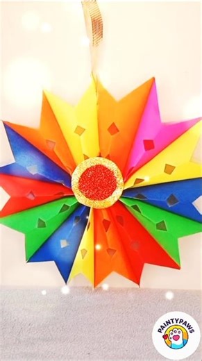 Diwali Decoration Wall hanging Ep 09#diy#decor#easy#creative#birthday#decoration#papercraft#trend#yt