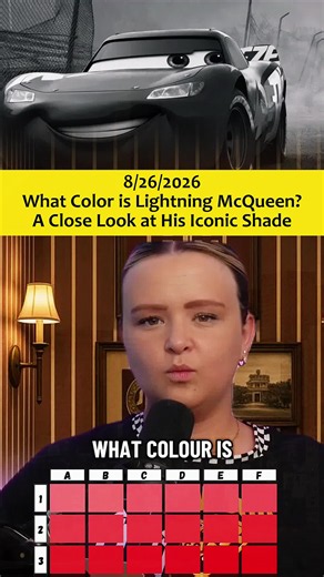What Color Is Lightning McQueen? Red or Pink Debate Explained