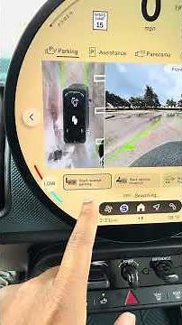 How to use Self-Parking feature on MINI #mini #autonomousdriving #2025 #demonstration￼