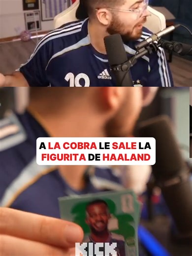 A LA COBRA LE SALE HAALAND#argentina #kick #lacobra #lacobraaa #davooxeneize #bocajuniors #haaland #mundial2026