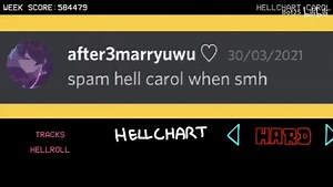 FNF模组 Hellchart Carol0.5倍速