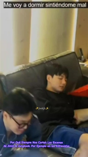 Por qué cortan escenas de Jimin y Jungkook en entrevistas