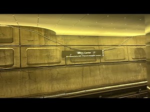 Wmata Metrorail Blue Line, 7000 Series Kawasaki Ride, #7410, Metro Center to Franconia-Springfield