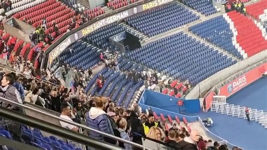 PSG's fans empty Parc des Princes in protest before Ligue 1 title celebrations begin