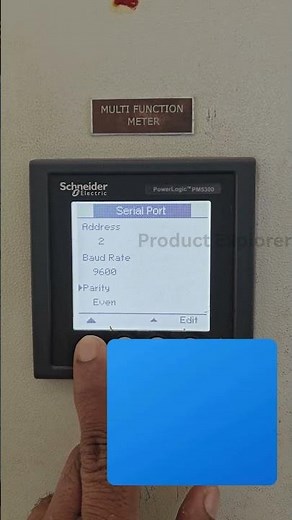 Schneider Electric PM5330 | RS485 | CT Settings