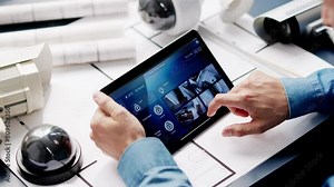 CCTV Security System Alarm Home Office