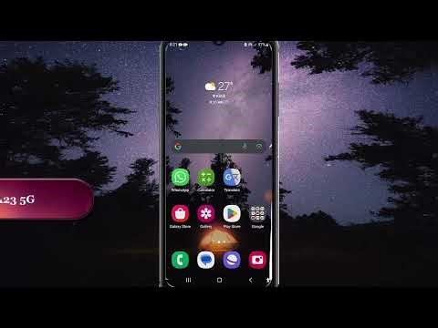 Samsung Galaxy A23 5G : How to Turn on or off Dialing Keypad Sound