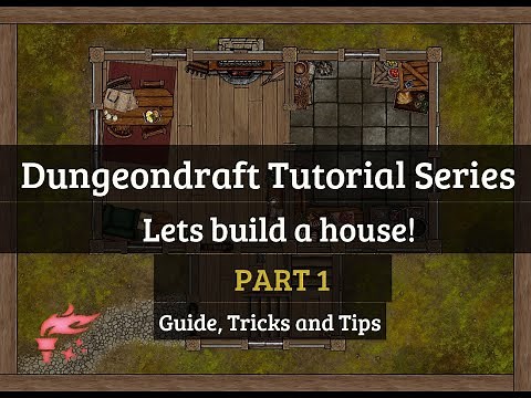 DungeonDraft Tutorial - Let's build a home! Part 1: Textures & Layout.