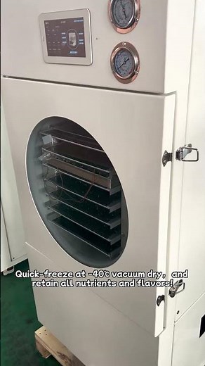 How We Freeze-Dry Yogurt in SUS304 Trays｜Small Shop Food Freeze Drying Machine in Action