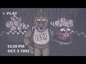 Chica's Birthday Show in VHS Style!