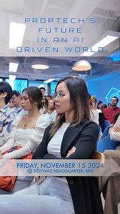2K views |  Proptech’s Future in an AI-Driven World  Join us as we...