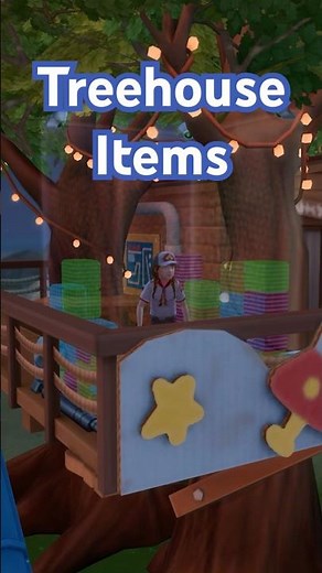 🏡 Treehouse items for more functionality in the Sims 4 - Growing Together EP