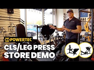 Powertec Compact Leg Sled & Leg Press Demo At Top Fitness | Authorized Dealers Across The Nation