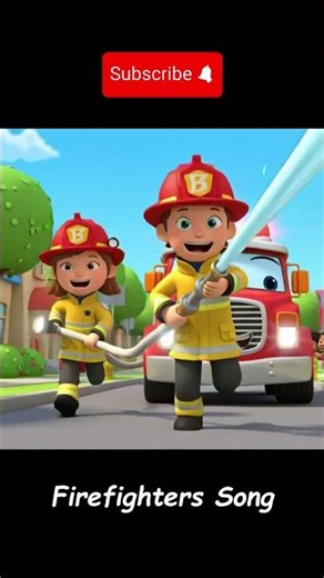 Brave Fire Fighters | Kids Learning Video for Preschoolers | Community Helpers Song