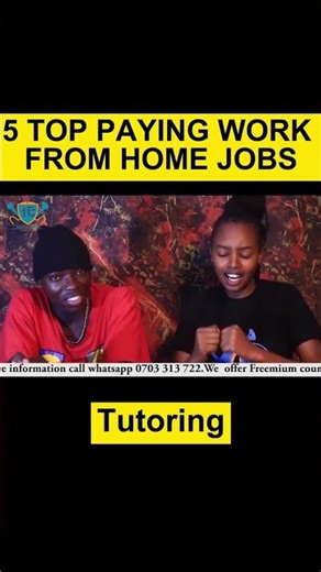 5 TOP PAYING WORK FROM HOME JOBS in 2025_ Tutoring