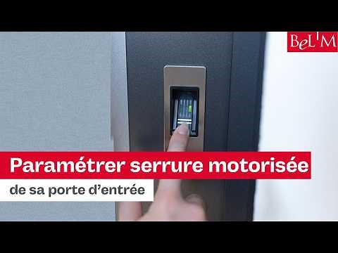 Comment paramétrer une serrure motorisée ? | Tuto Bel’M