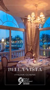 Elevating the art of dining at Bella Vista Restaurant & Lounge. Savor excellence at our award-winning restaurant, where unforgettable meals await.Indulge in a culinary journey at Bella Vista Restaurant & Lounge, where every dish is an exquisite exploration of Italian flavors, accompanied by an ambiance of elegance and sophistication. | Baron Palace Sahl Hasheesh