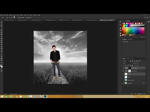 Photoshop - Flatten Image/Merge Down & Merge Visible/Stamping