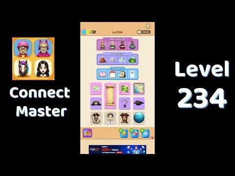 Connect Master Level 234 Walkthrough 🧩 | Match Puzzle | Puzzle Solutions & Tips | Go Answer
