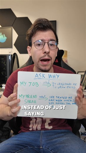 37K views · 101 reactions | Gratitude lists don't work. Gratitude with the "why" does. Here's the difference. ✨ | Udemy | Facebook