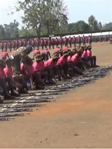 KDF Training at Recruits Training School - Eldoret FYP #ForYou #ForYouPage #Viral #ViralVideo #TikTokViral