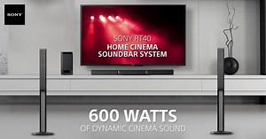 139K views · 2.4K reactions | Immerse yourself in a fully cinematic experience, with dramatic 5.1ch surround sound. The Sony RT40 Home Cinema Soundbar System. | Sony Africa | Facebook