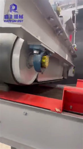 Testing magnetic separator for plastic recycling line #plasticrecycling