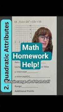 Free Math Help from a Teacher and Math Tutor! #mathhelp #algebra #geometry #mathtutor #math