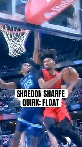 Shaedon Sharpe Quirk: Float