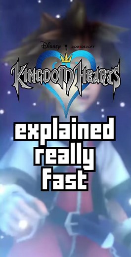 Kingdom Hearts in a nutshell #kingdomhearts #kingdomhearts2 #videogames #sora