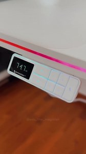 6.4K views · 49 reactions | @ash_the_magician reveals his all-white setup with a twist with our RGB incorporated standing desk the Radiance Ascent ✨ The RGB is highly customisable with different colour options and a special rainbow mode so you can always switch it up according to your mood. Or if you’re in a serious no distractions mode, you can just turn it off! Check out the Radiance Ascent at www.theomnidesk.com.au | Omnidesk | Facebook